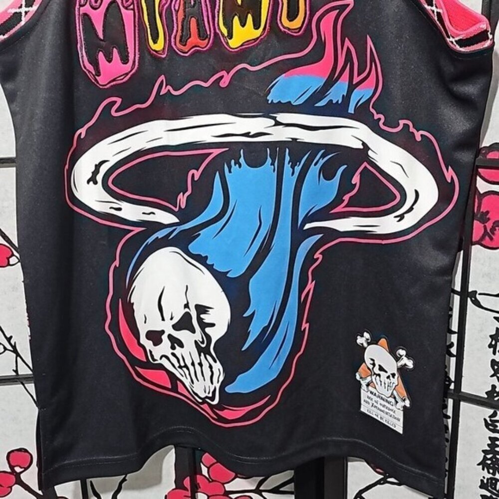 Miami Heat Brand X Jersey Dwyane Wade‎ LeBron James Size XS NWT - Picture 5 of 11